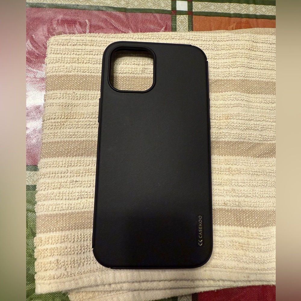 Casekoo iPhone 12 Pro Max Case Black